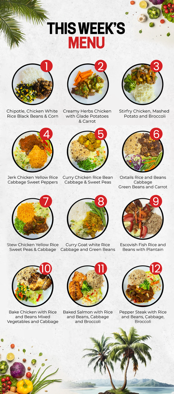 5 weekly meals