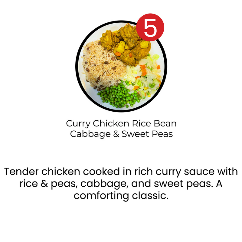 5 weekly meals